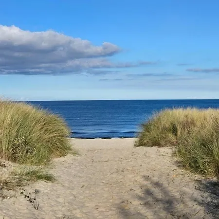 Apartmenthaus-usedom Famstopp Kajüte 9 Balkon Mit Blick Auf Den Garten - Strandnah * Ostseebad Kölpinsee