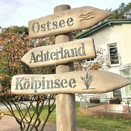 Apartment Apartmenthaus-usedom Famstopp Kajüte 9 Balkon Mit Blick Auf Den Garten - Strandnah *